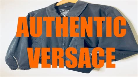 is versace jeans authentic|authentication of Versace products.